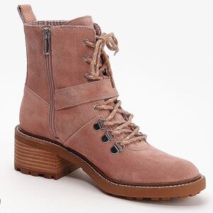 Vince Camuto Suede Lace-Up Boots - Kainder